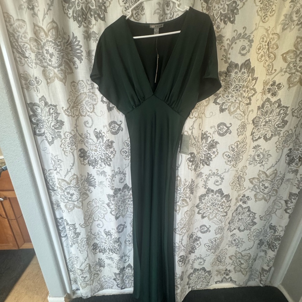 Elegant Green Maxi Dress